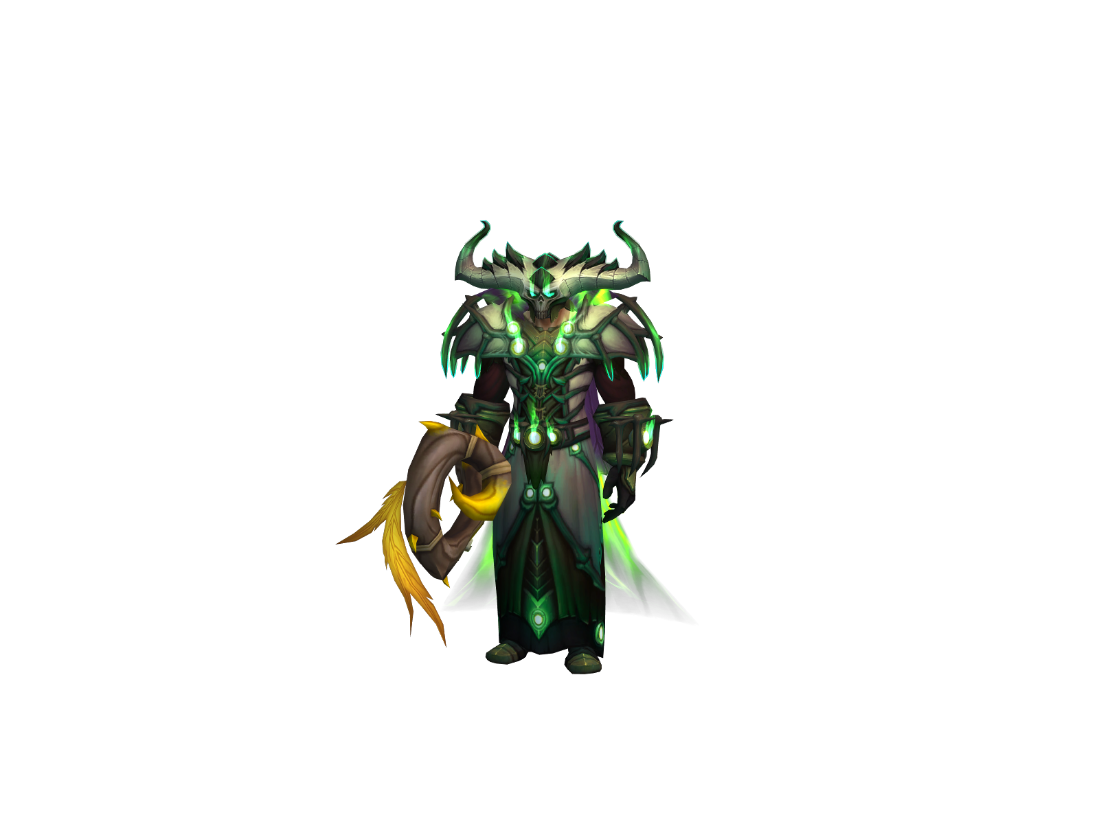 Devoured 3D character render