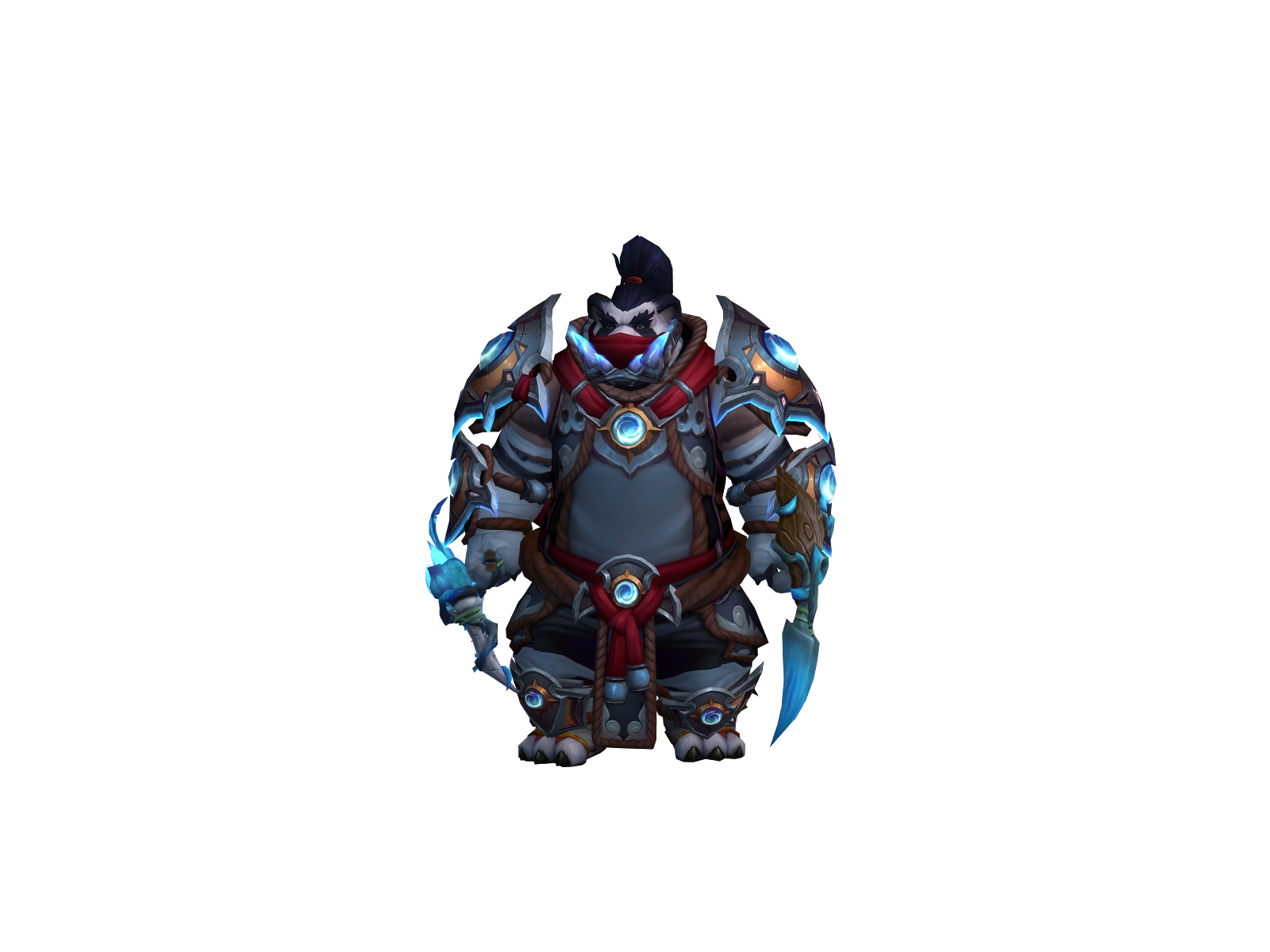 Wuping 3D character render