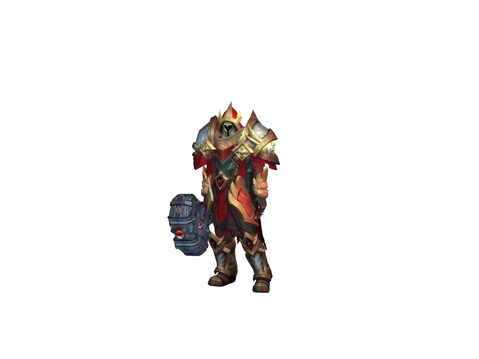 Nawwll 3D character render