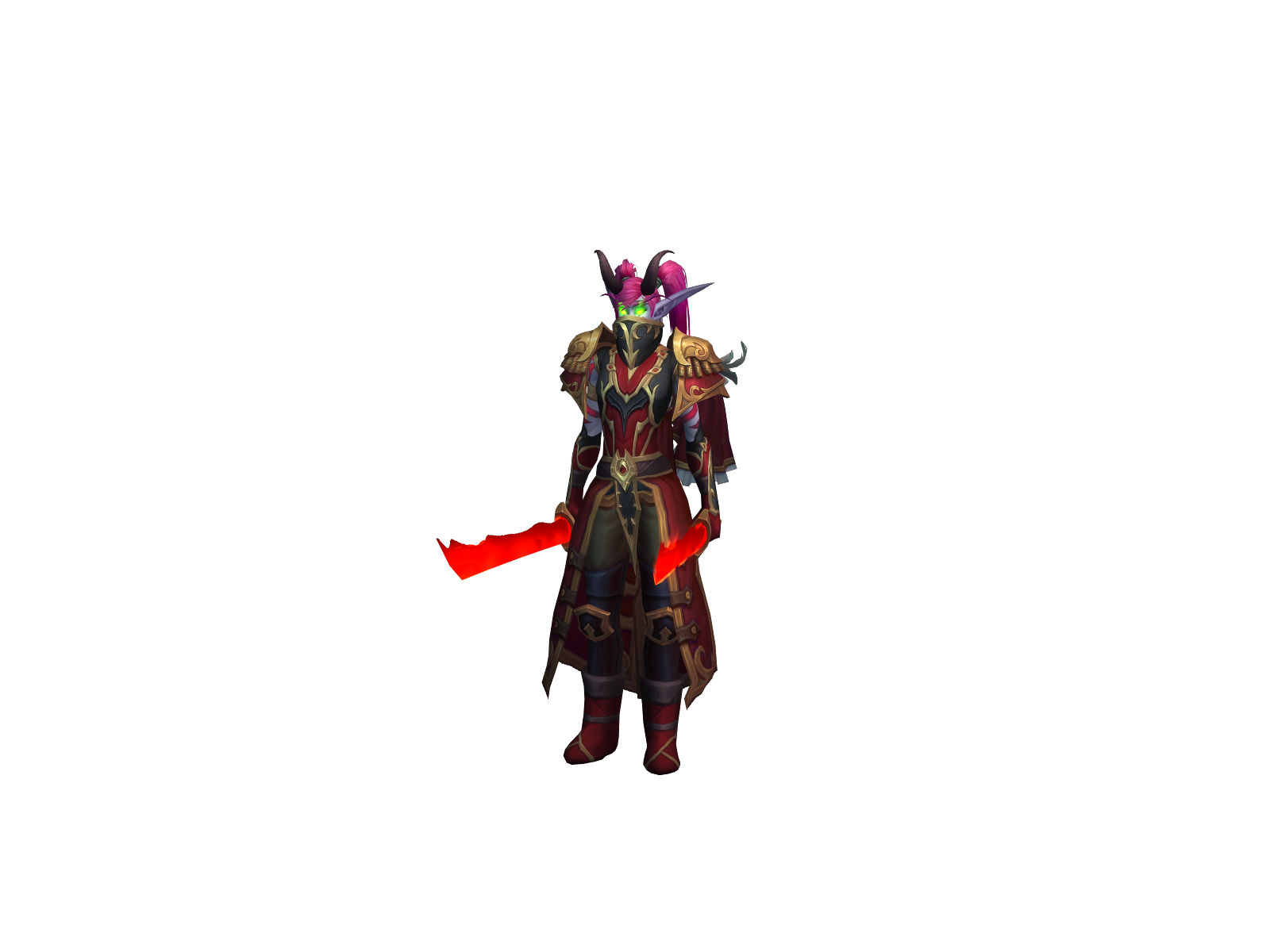 Twobuttons 3D character render