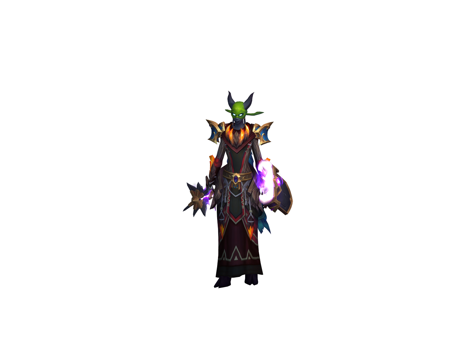 Azgrodontbh 3D character render