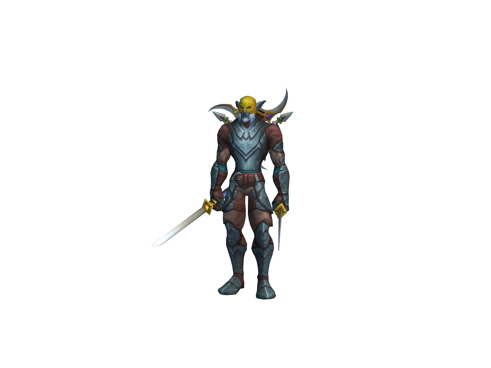 Wesborland 3D character render