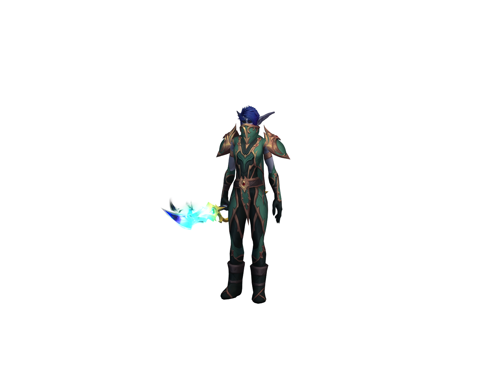 Blackberry 3D character render