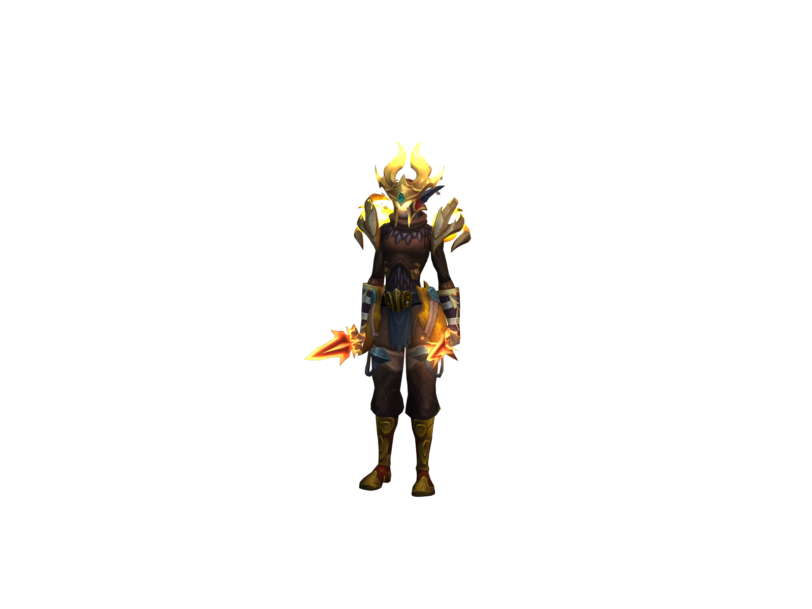 Pockets 3D character render