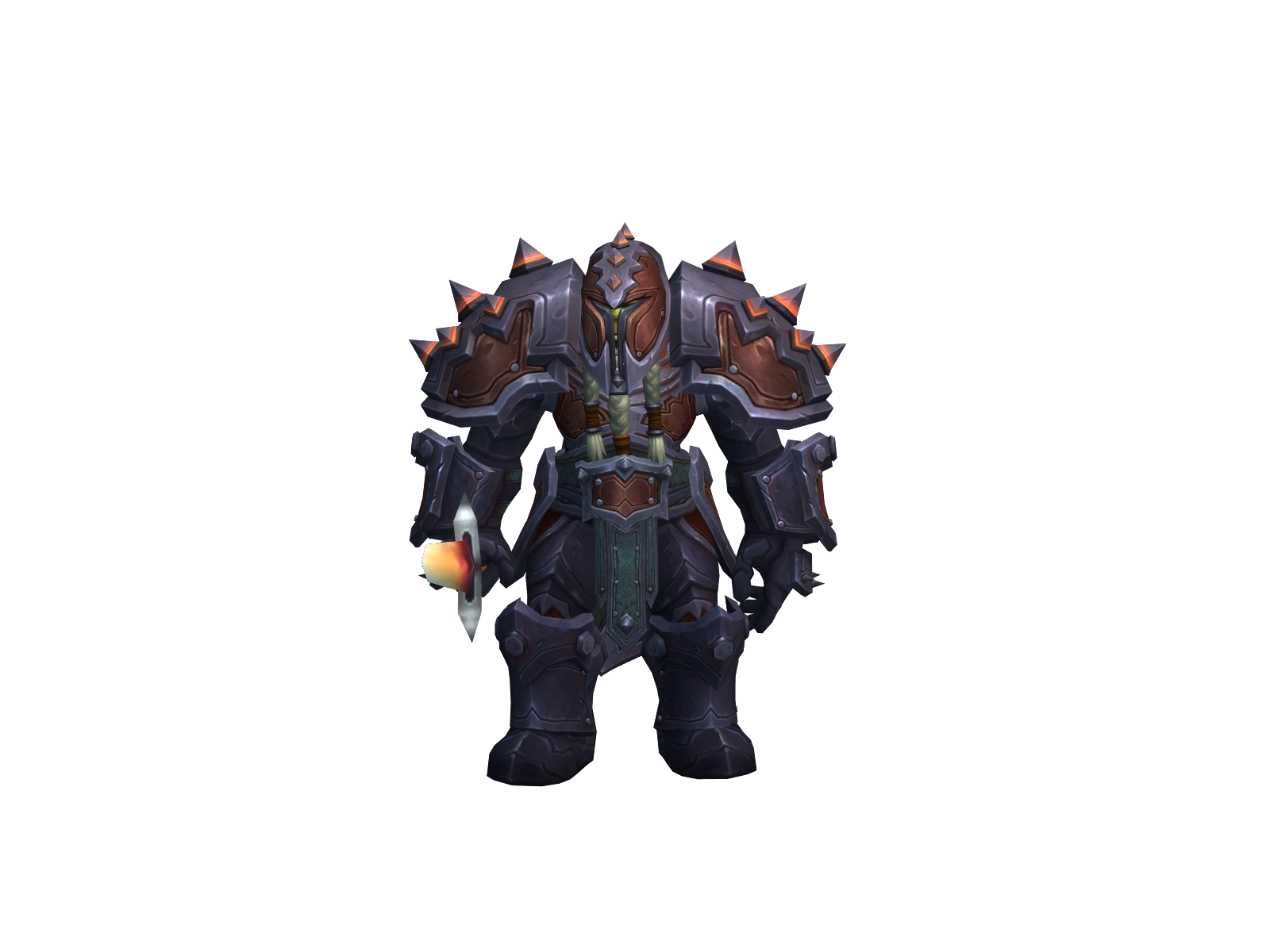 Otis 3D character render