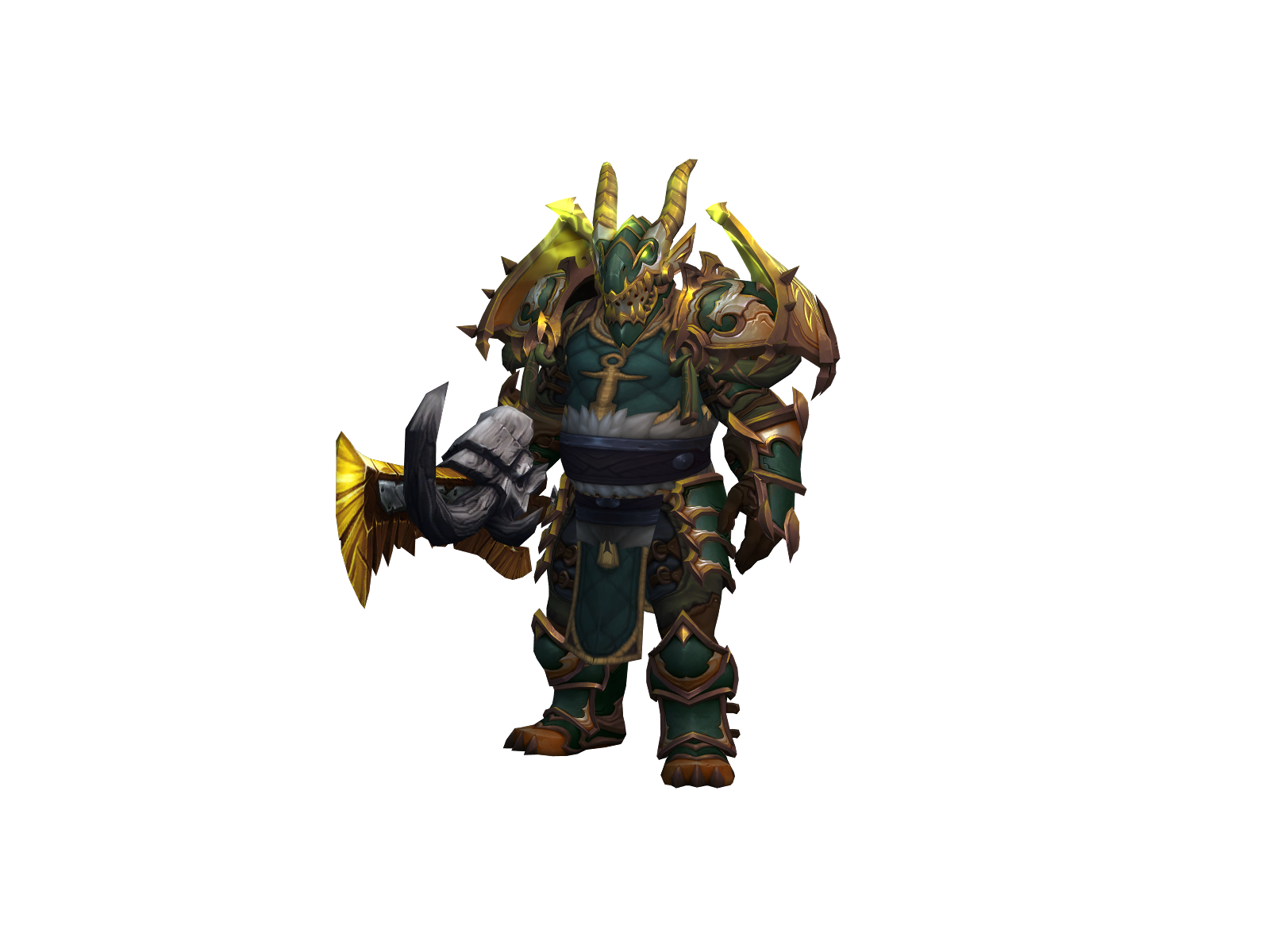 Deepwater 3D character render