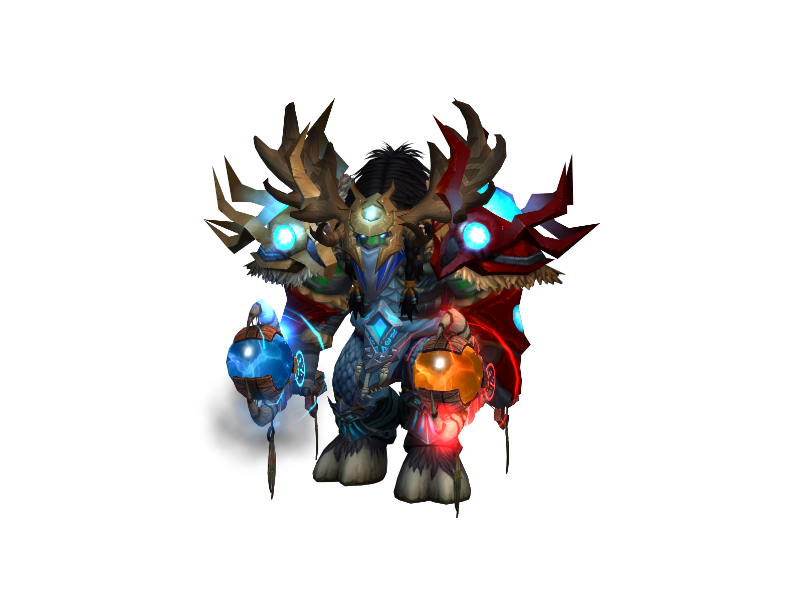 Bluechew 3D character render