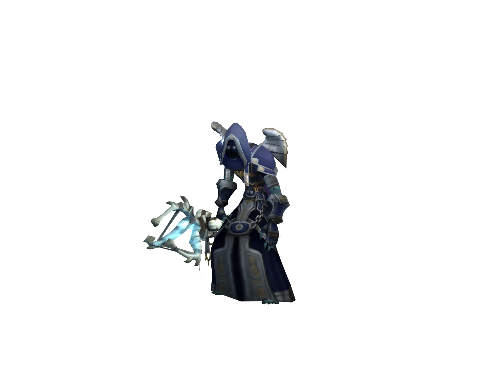 Rooster 3D character render
