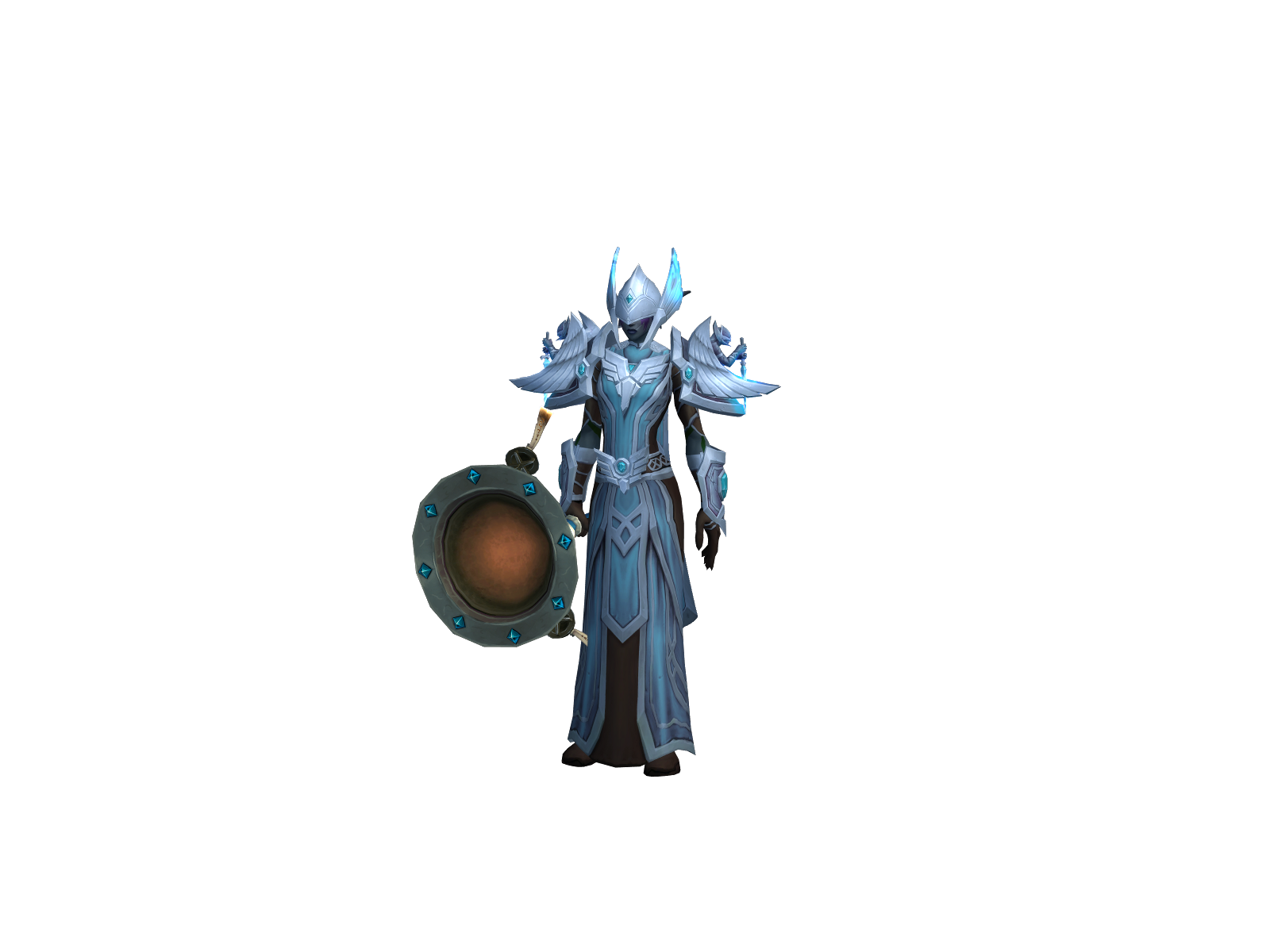 Gloommeld 3D character render