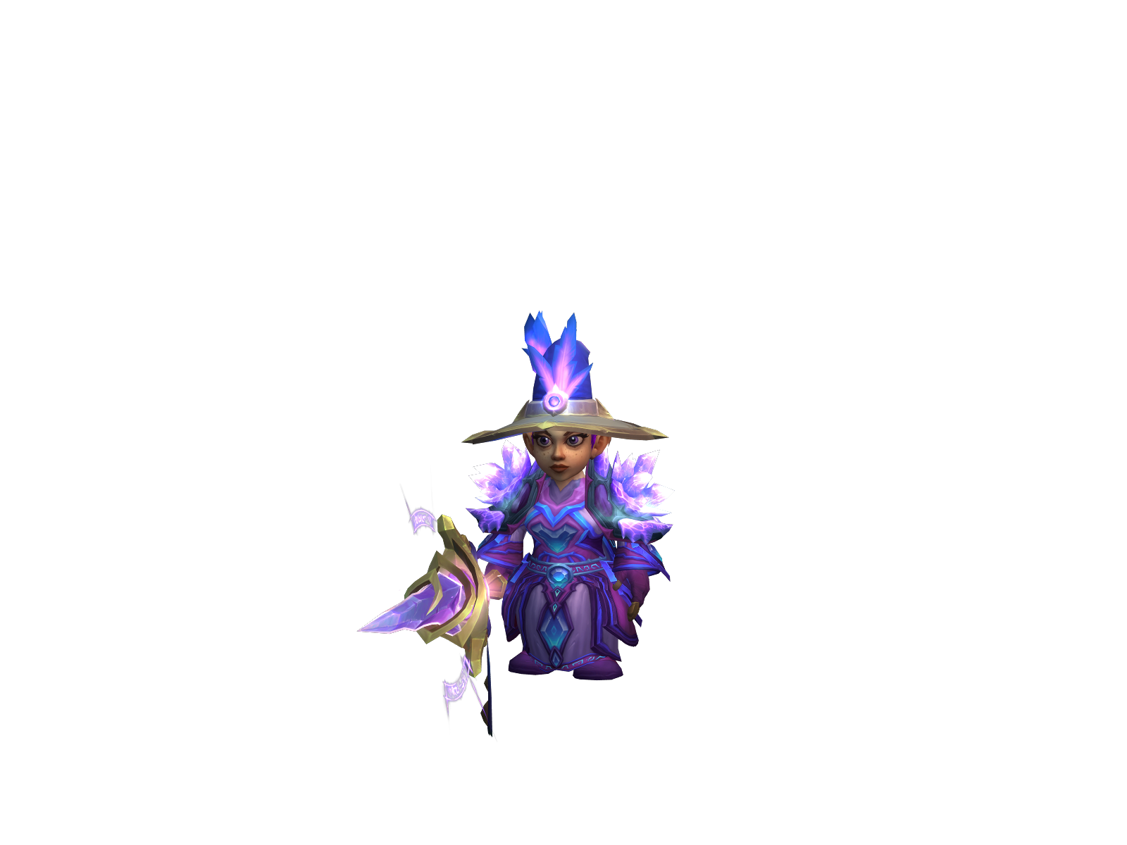 Goodbye 3D character render