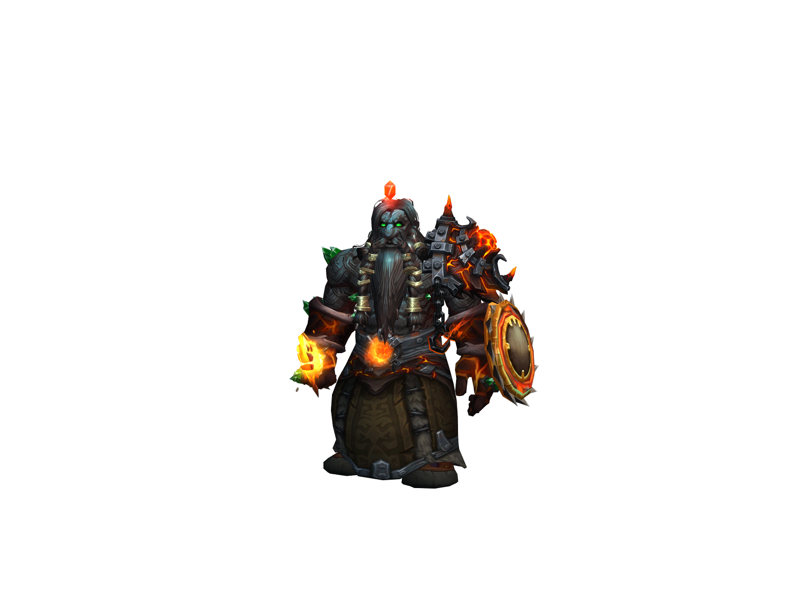 Khrenak 3D character render