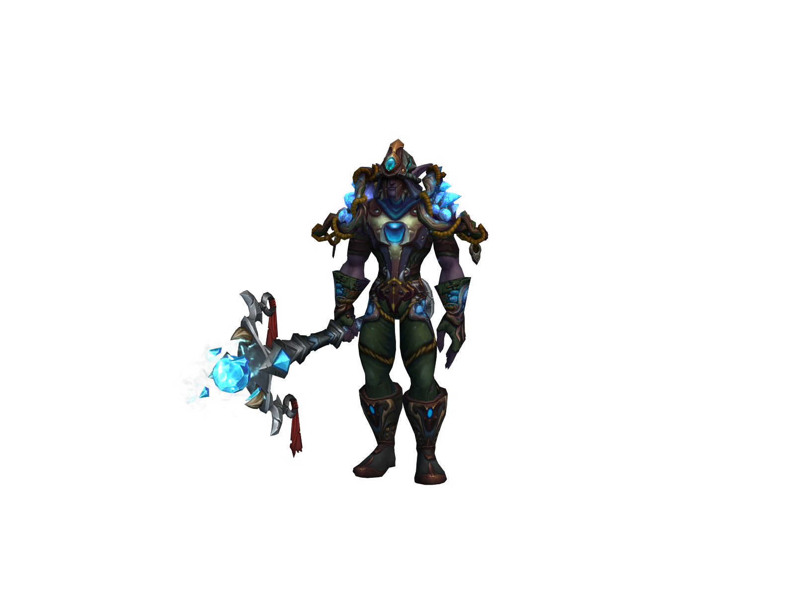 Viscerion 3D character render