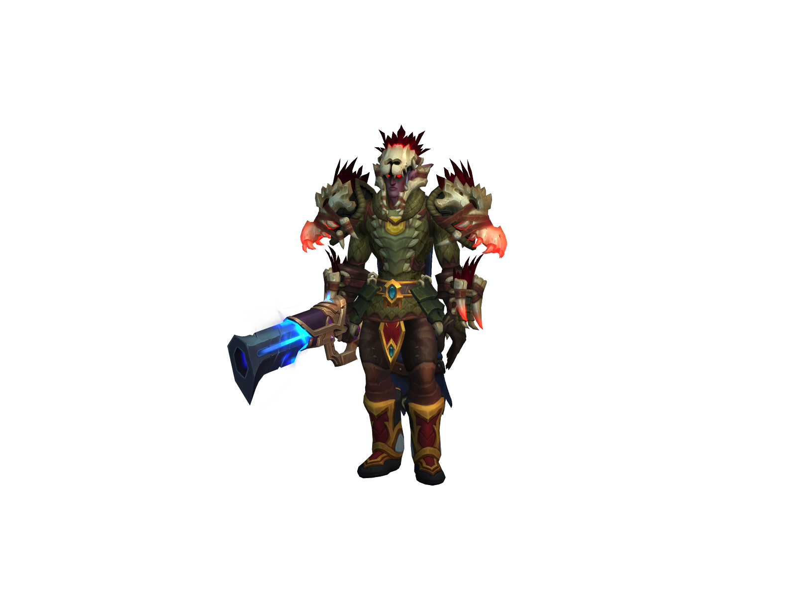 Nv 3D character render