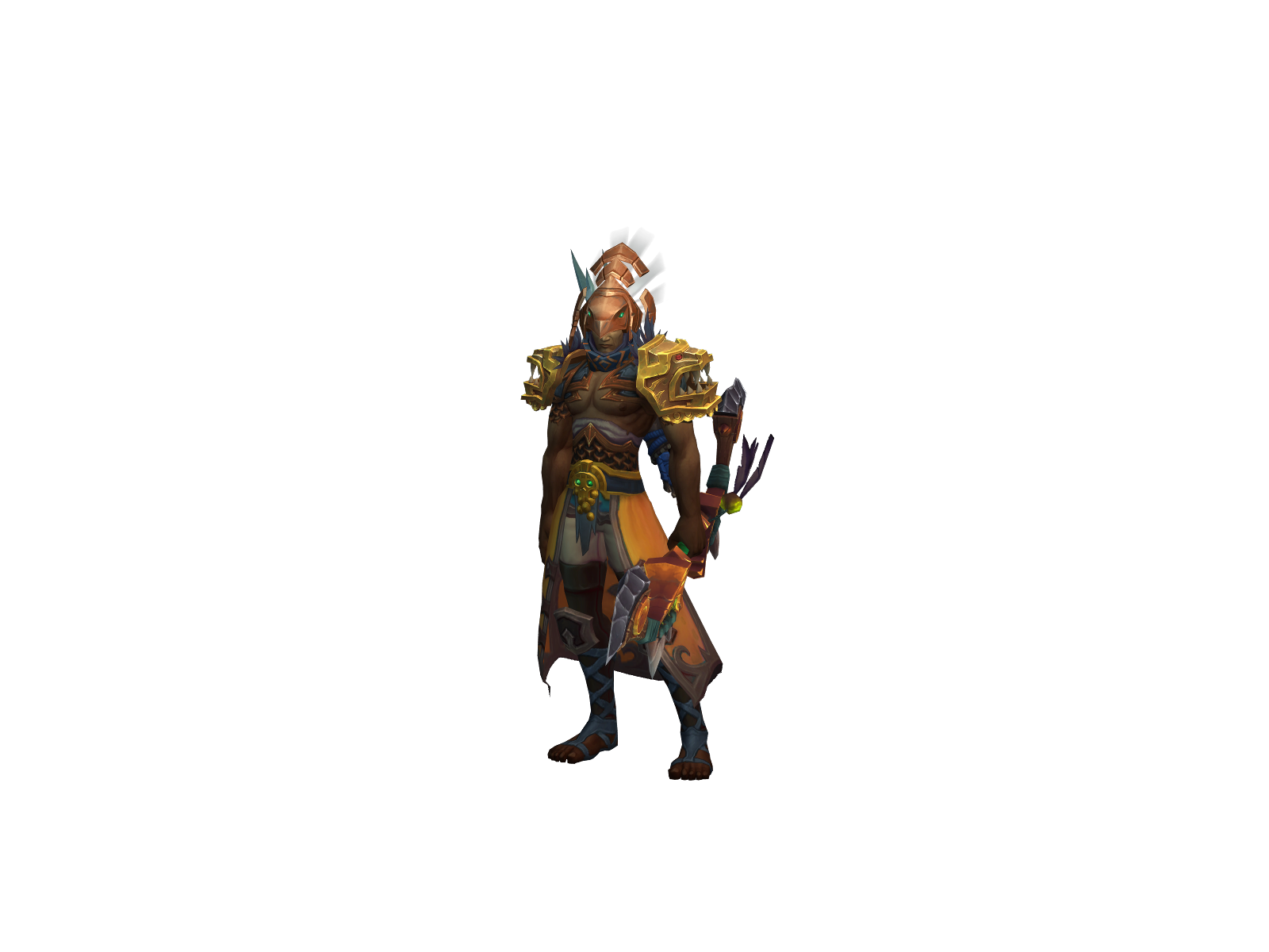 Nalgas 3D character render