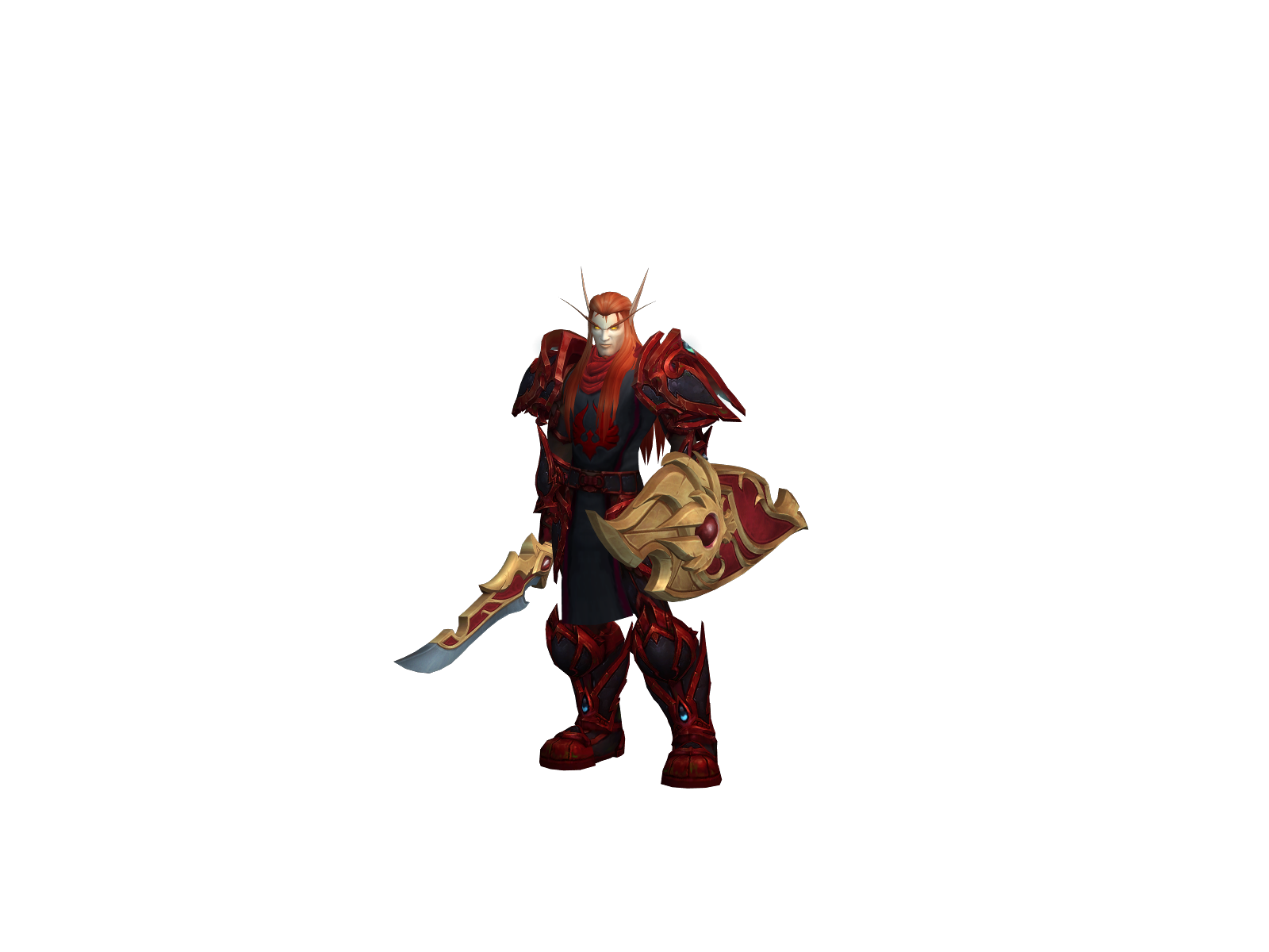 Daelith 3D character render