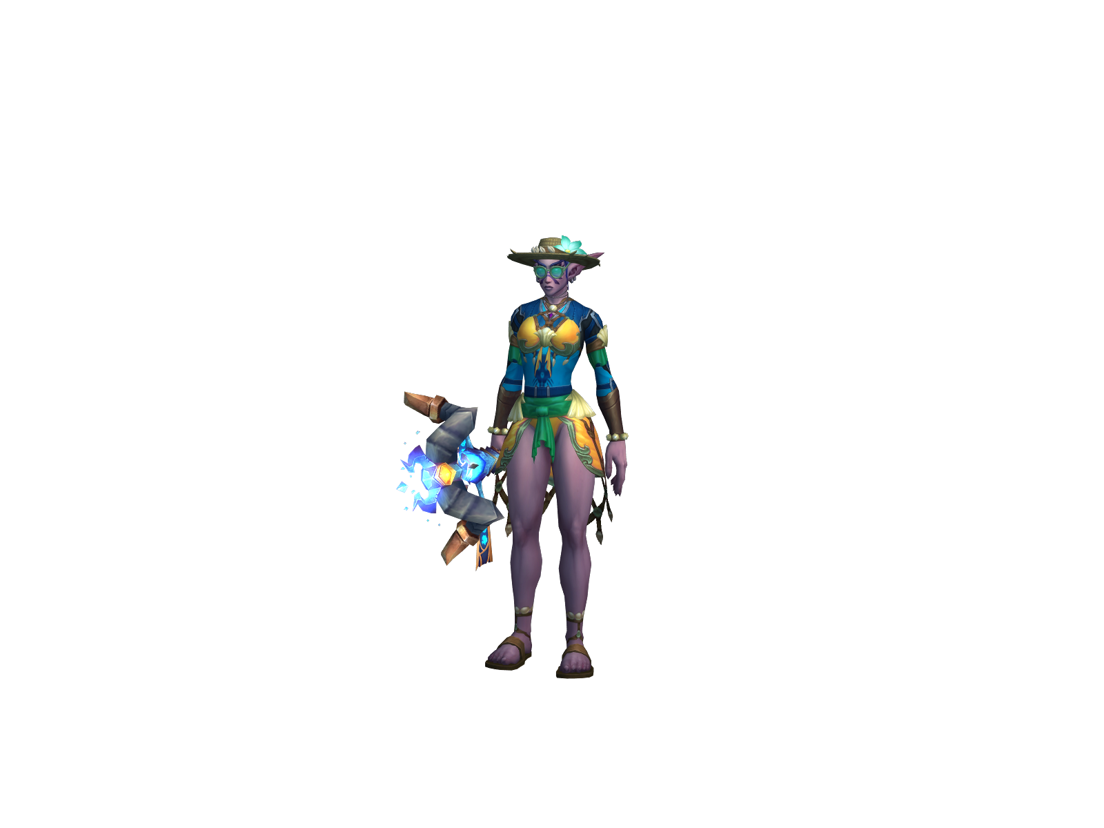 Jujubez 3D character render