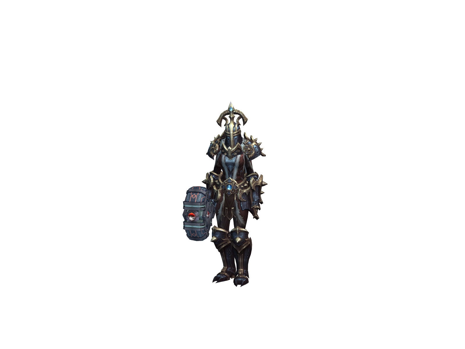 Merihgold 3D character render