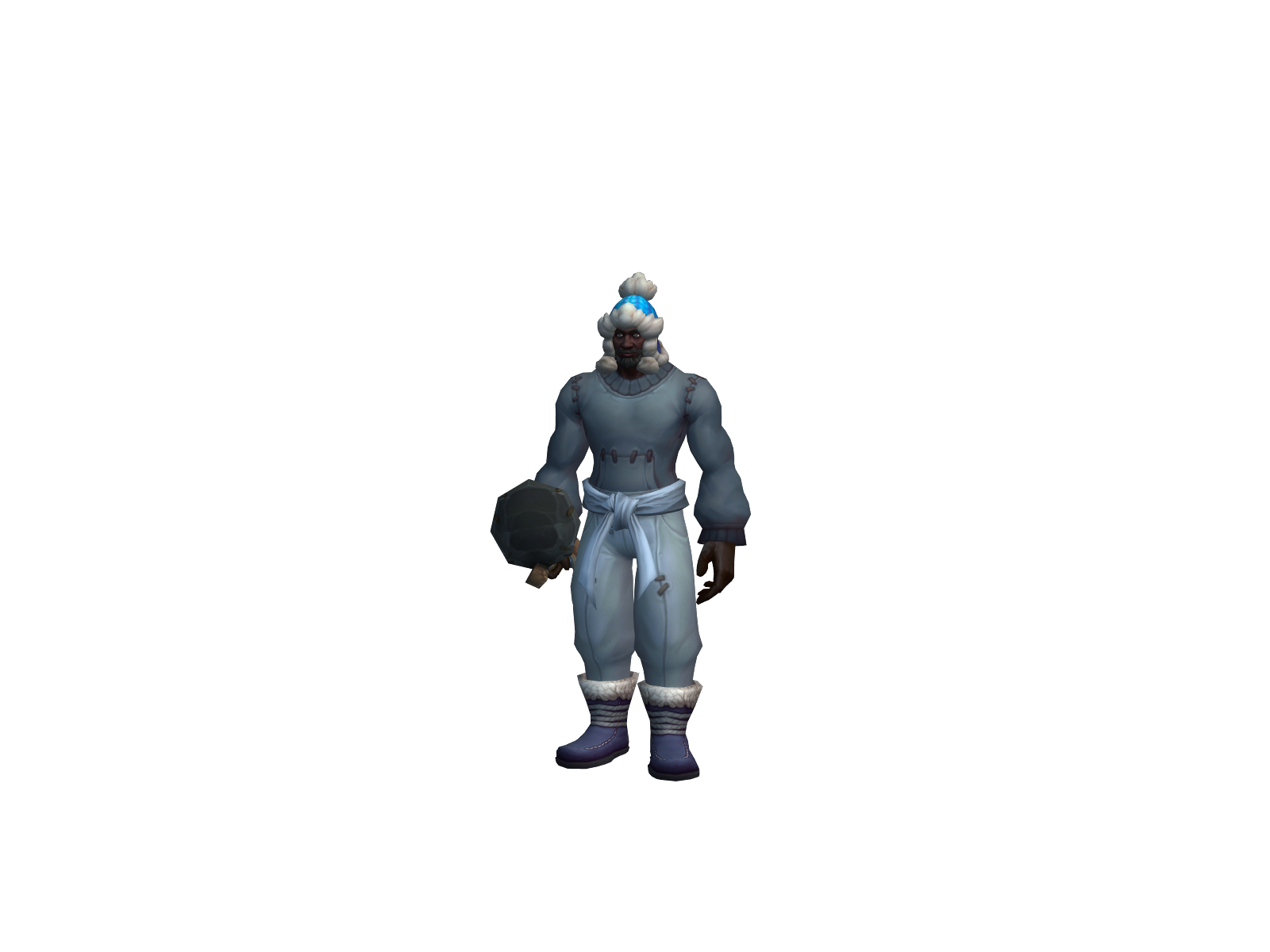 Thicrick 3D character render