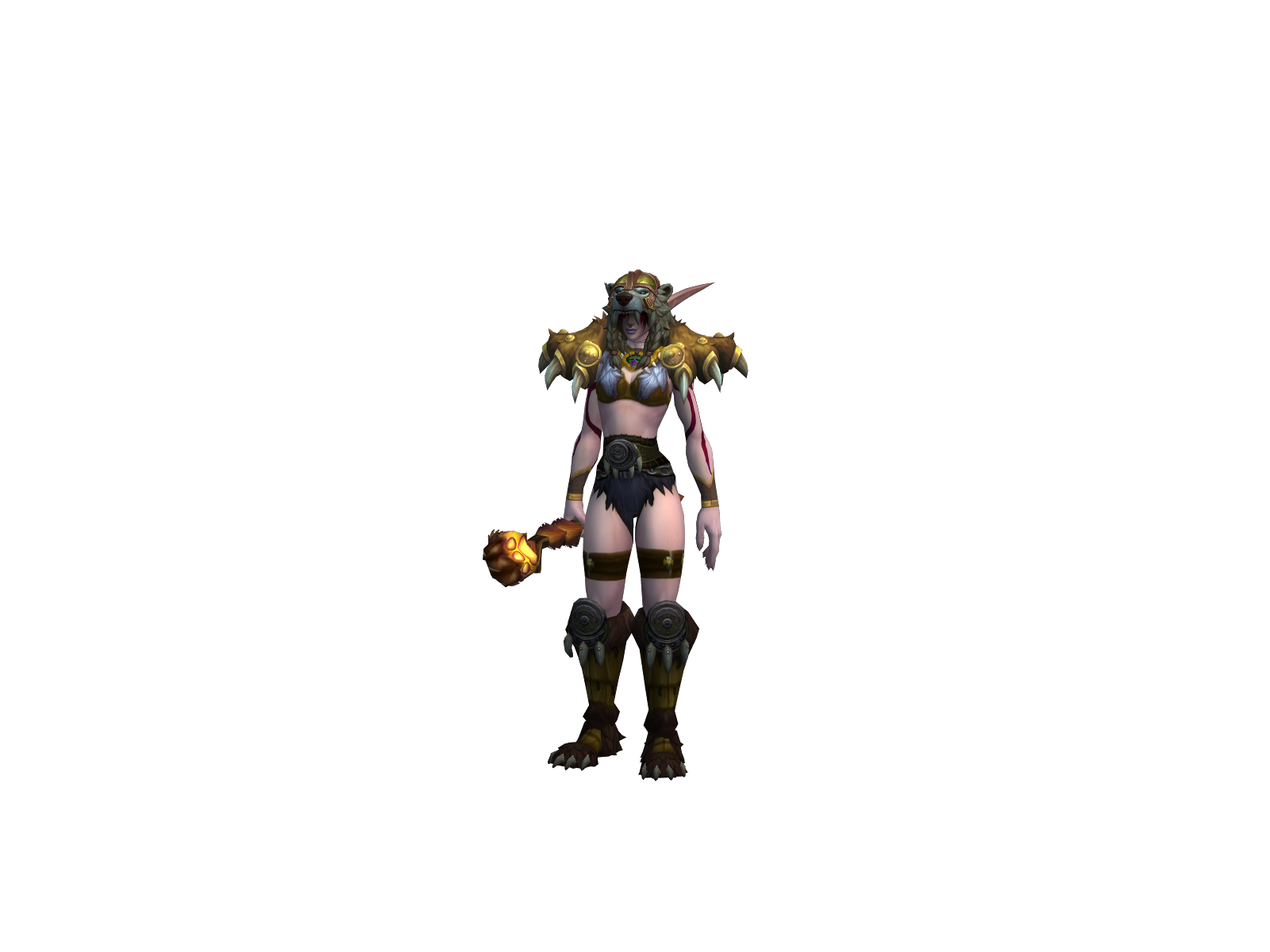 Druizy 3D character render
