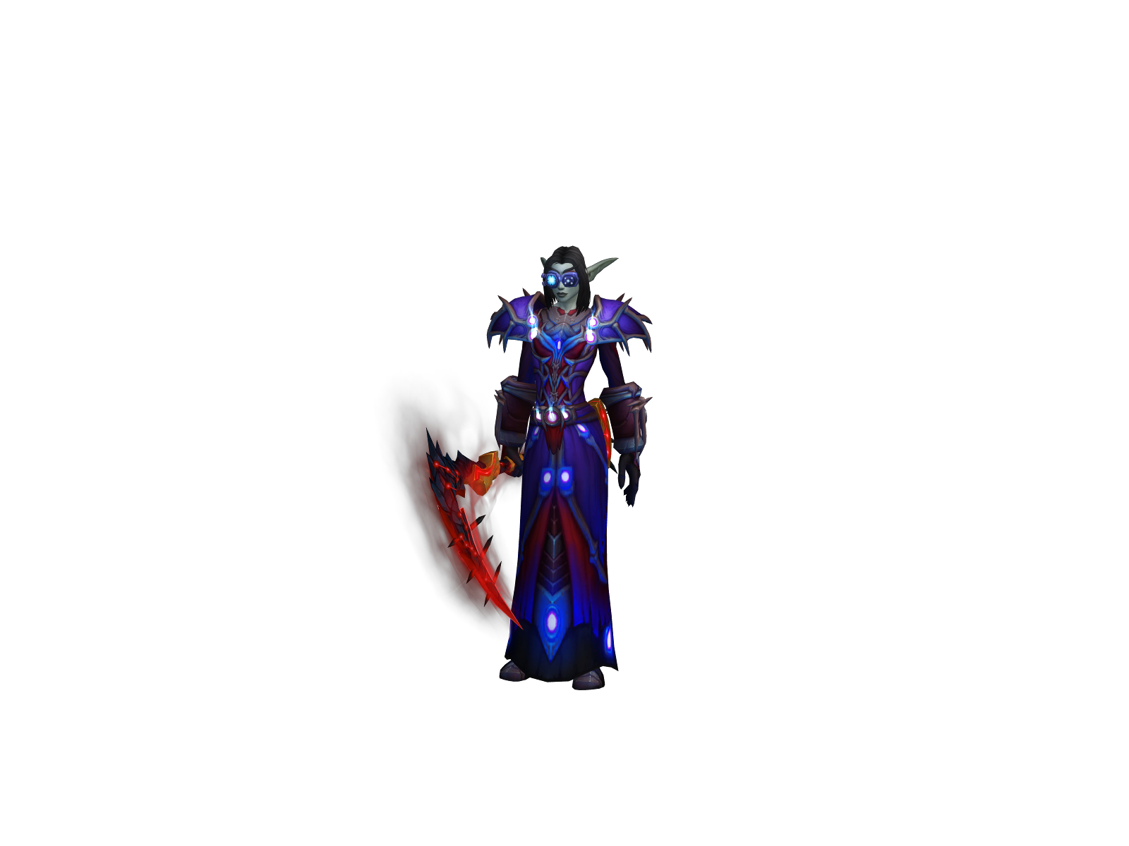 Ðælas 3D character render