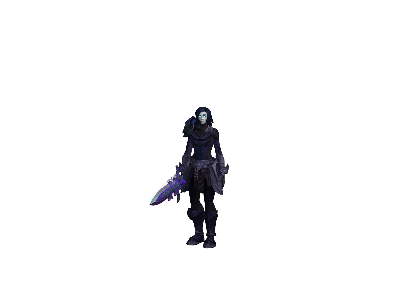 Capillary 3D character render