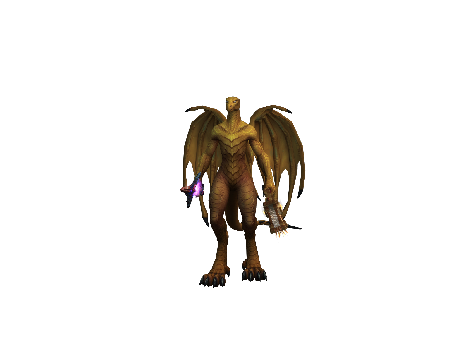 Sevoke 3D character render