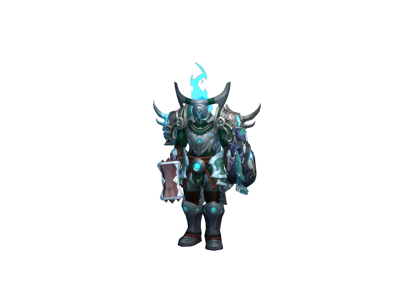 Holygains 3D character render