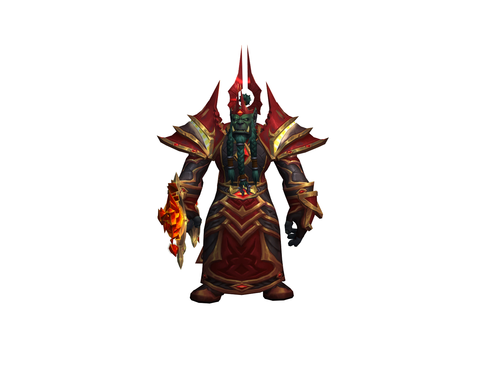 Dandalf 3D character render