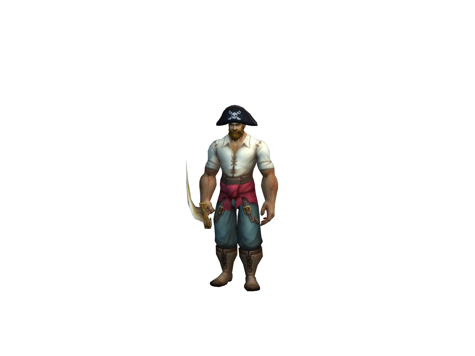Vánn 3D character render