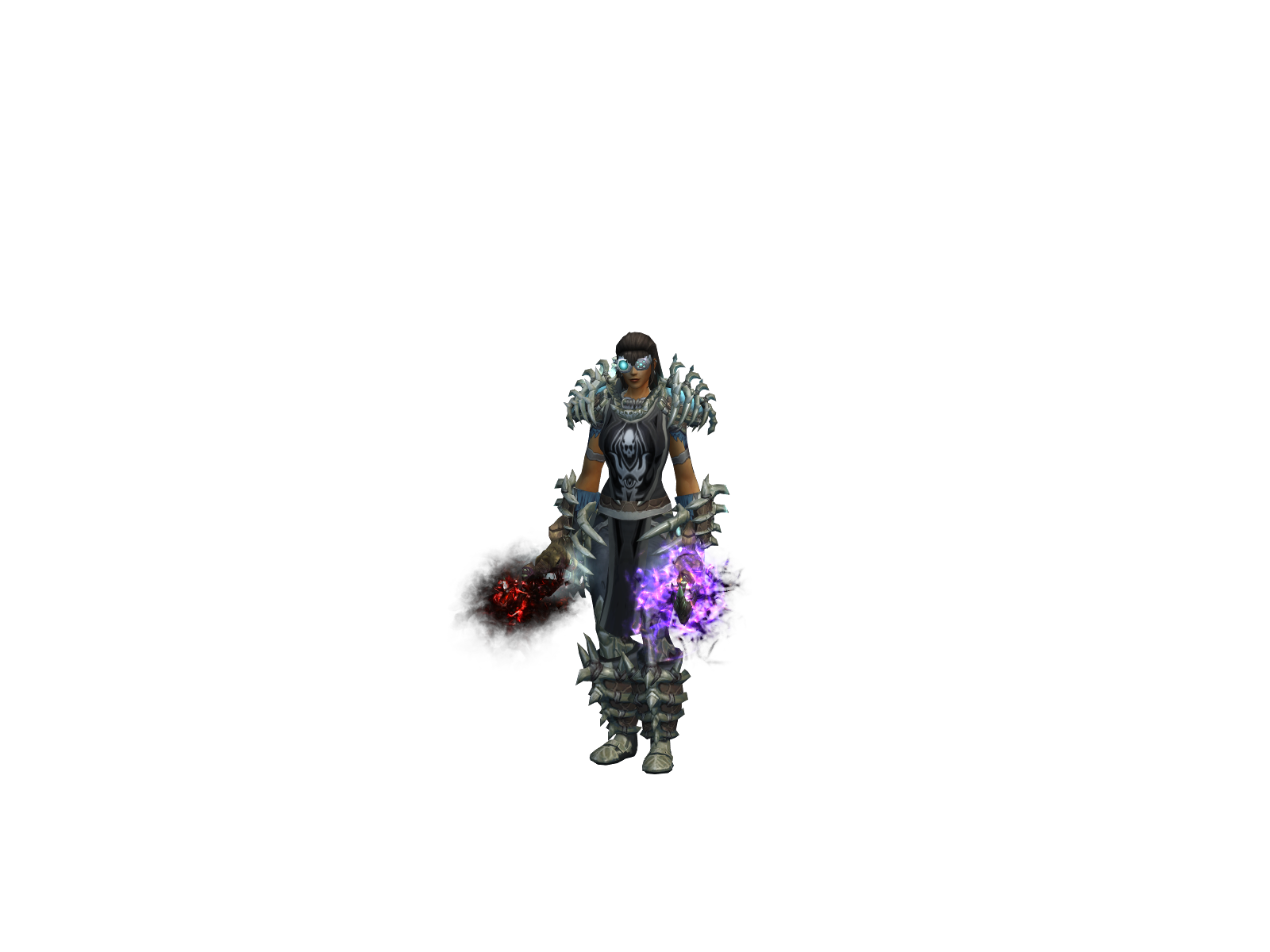 Frenzah 3D character render