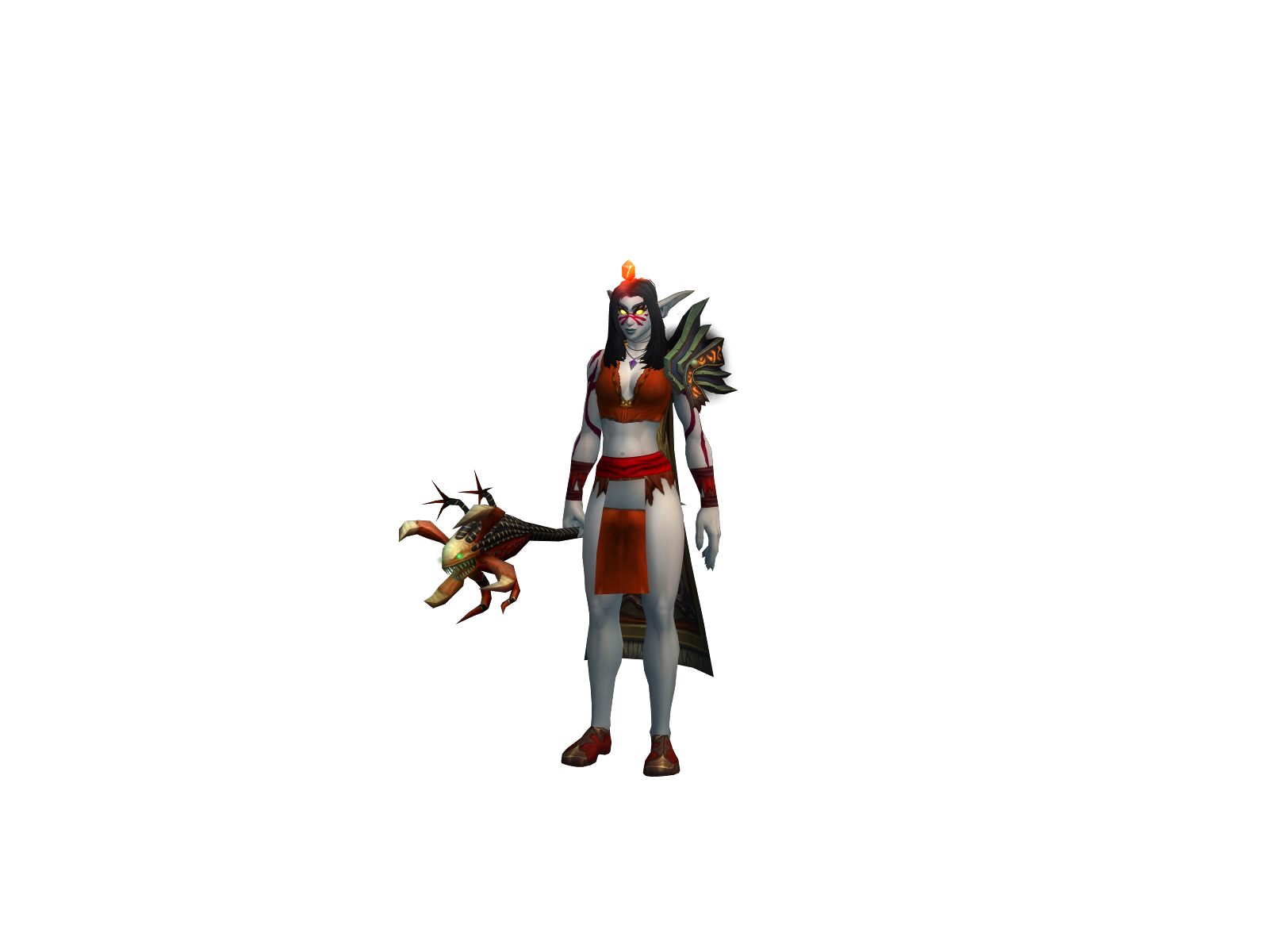 Felwoody 3D character render