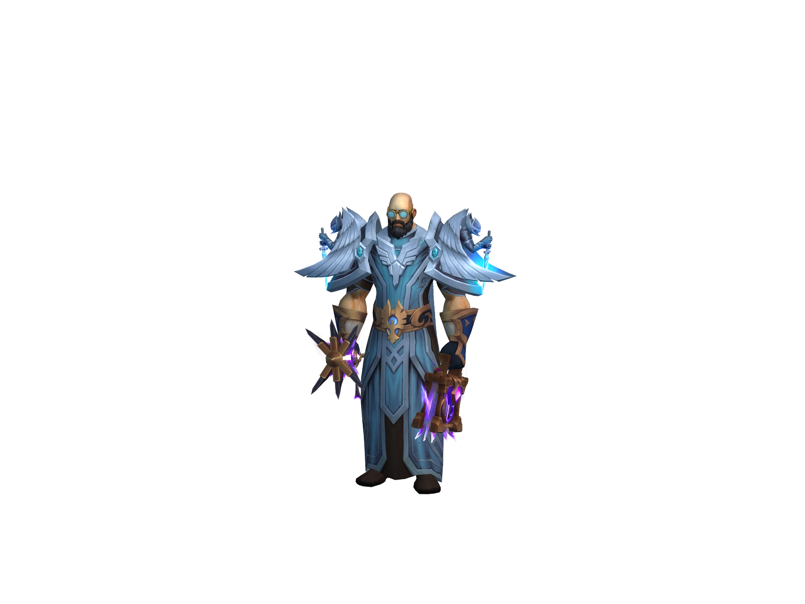 Pìo 3D character render