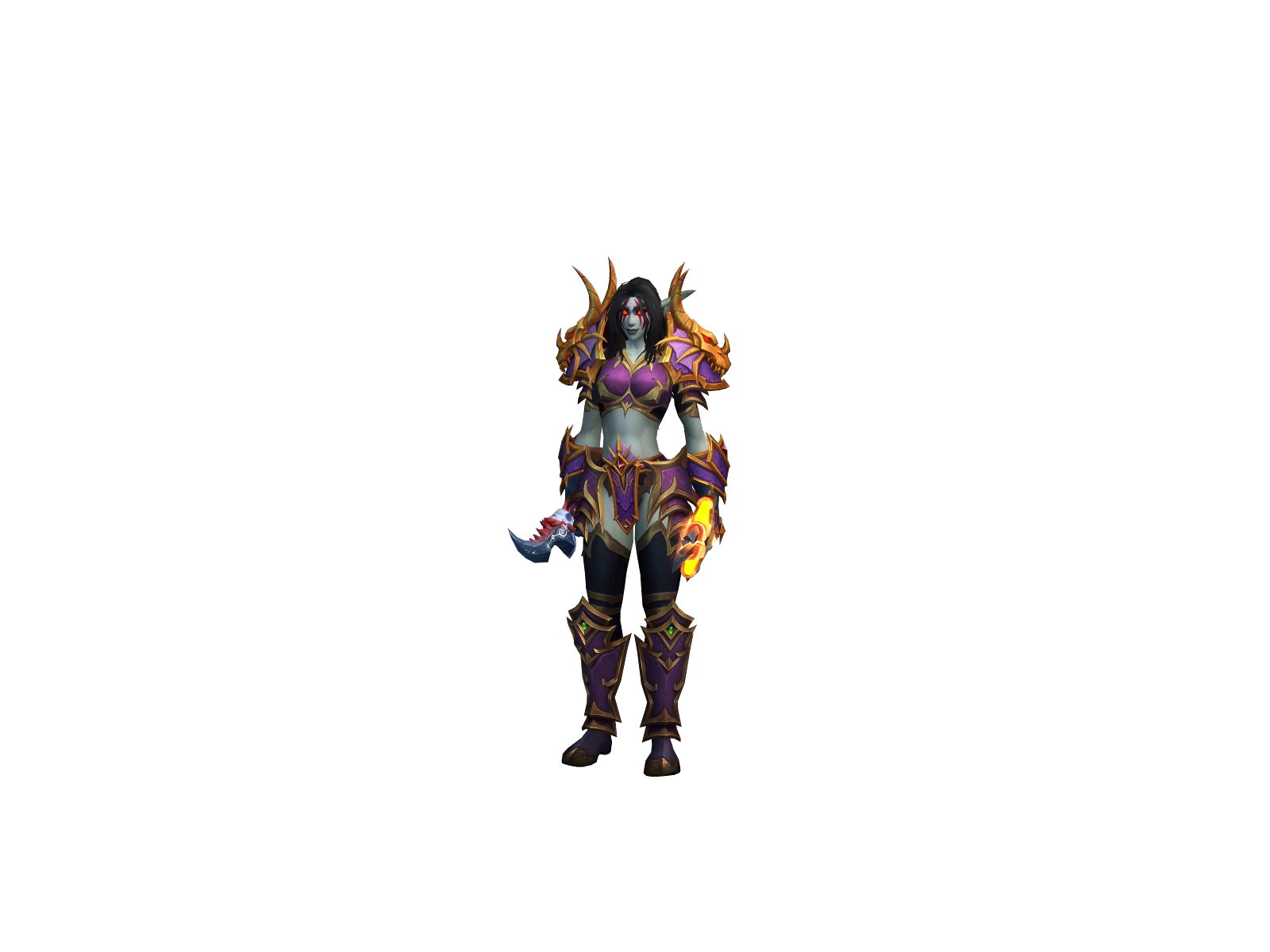 Camoflawed 3D character render