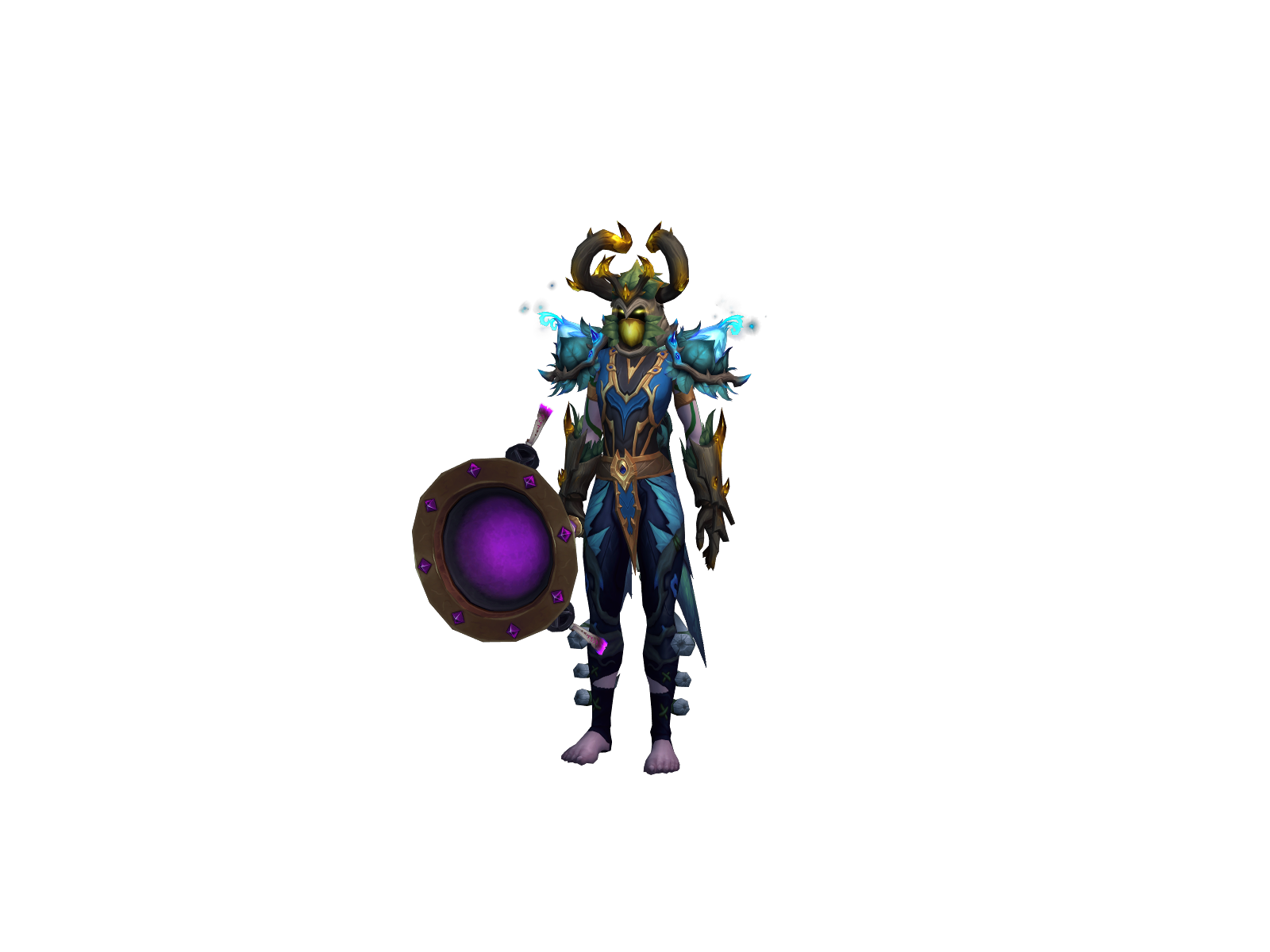 Ulovemyclone 3D character render