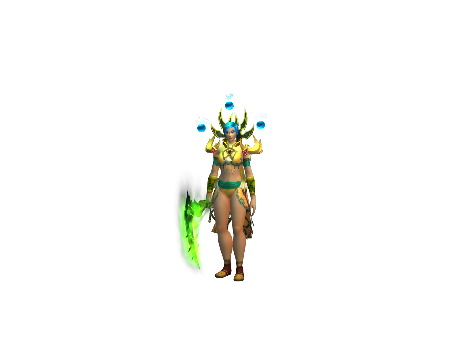 Badtripa 3D character render