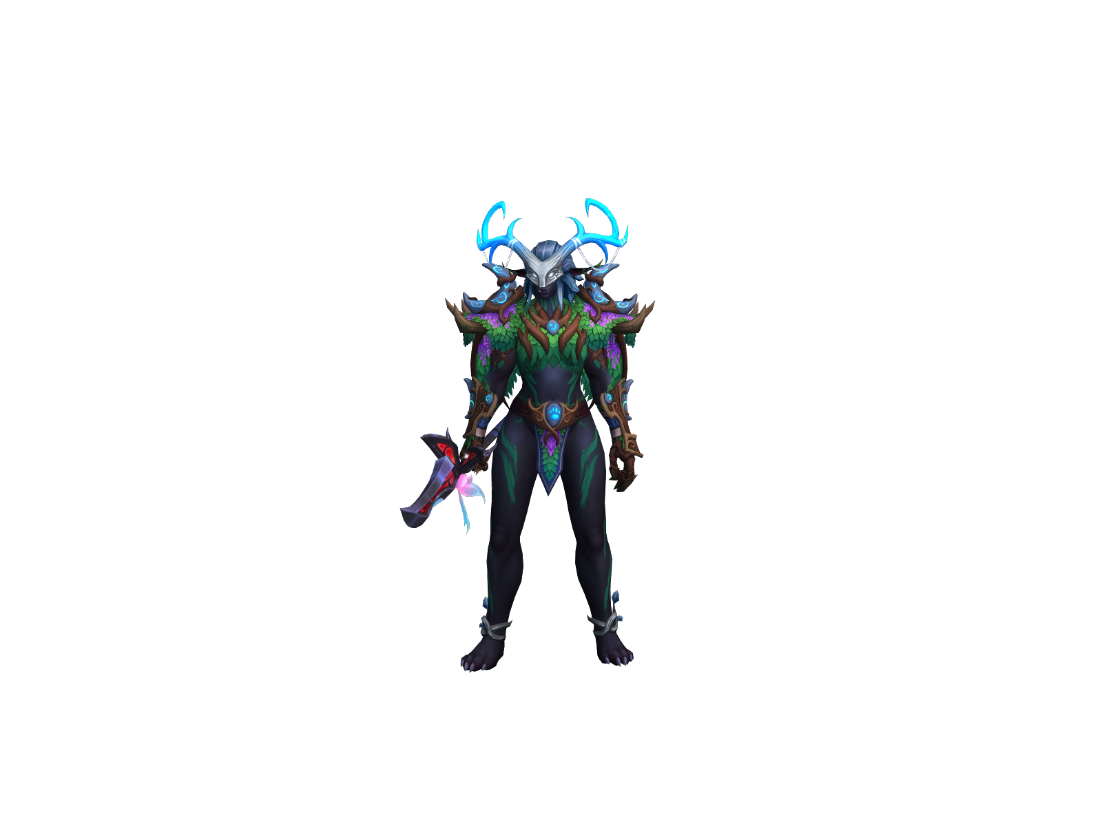 Yvotymitã 3D character render