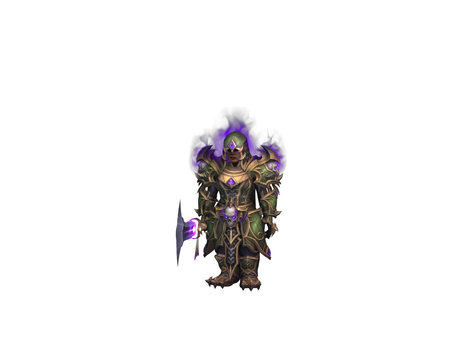 Azmaem 3D character render