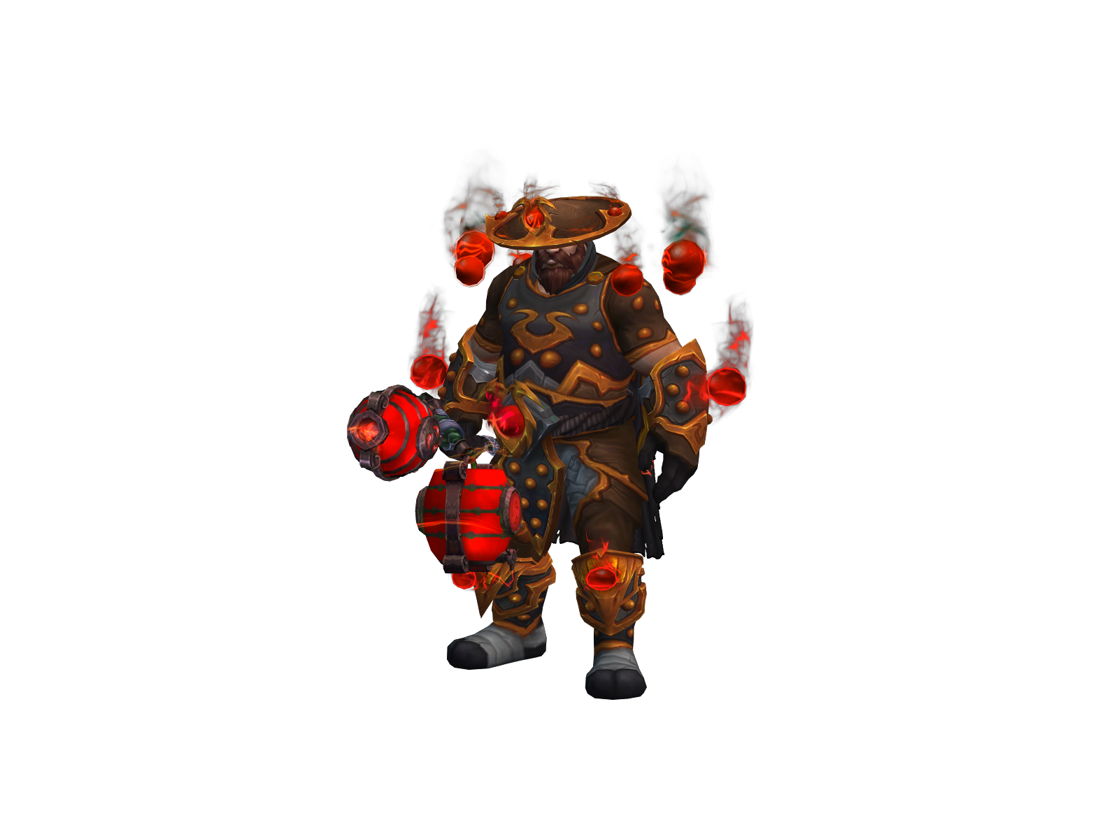 Åsçlepius 3D character render