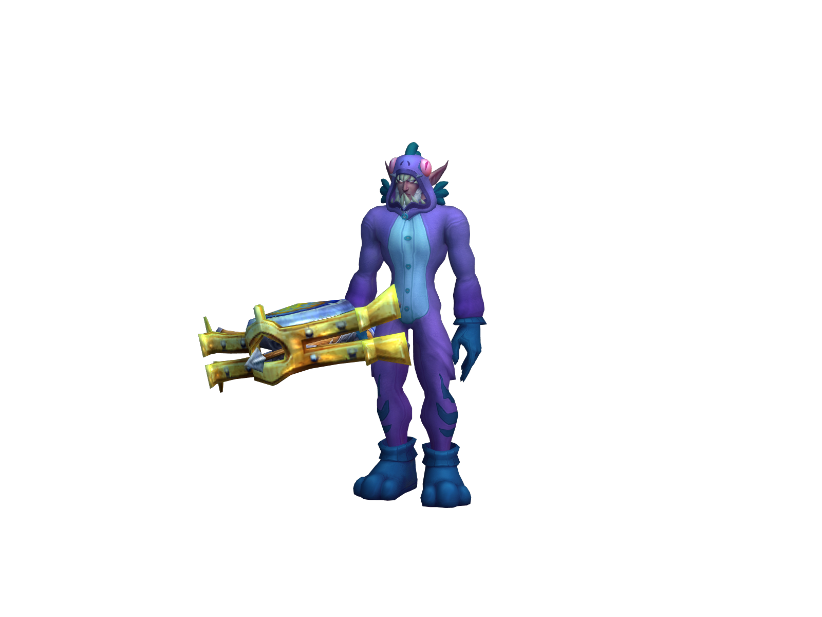Lemming 3D character render