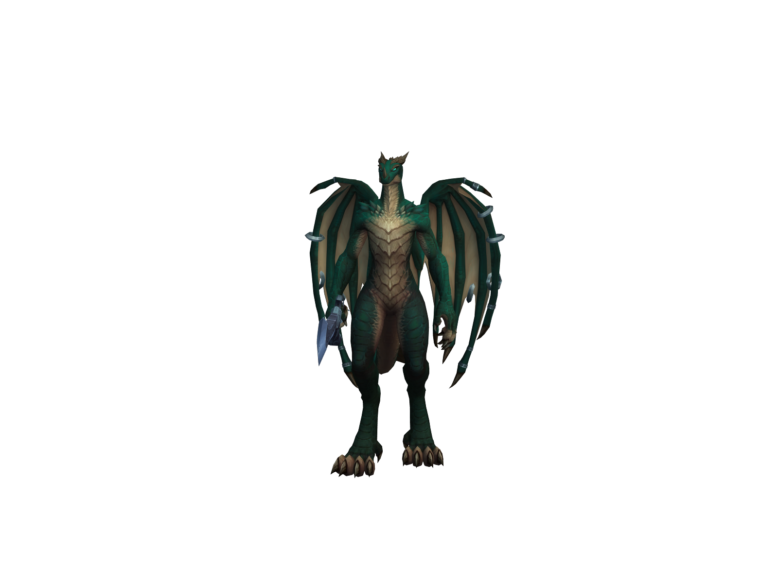Dreyvoker 3D character render