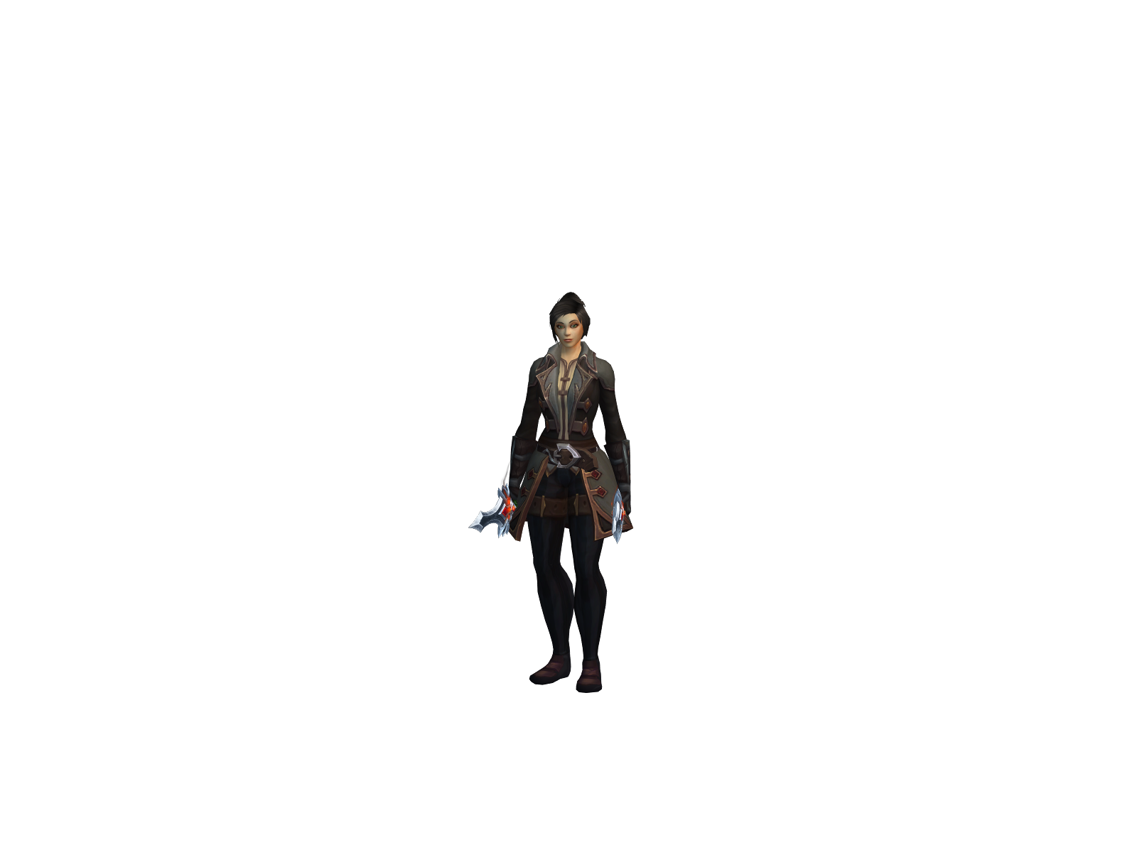Arielporter 3D character render