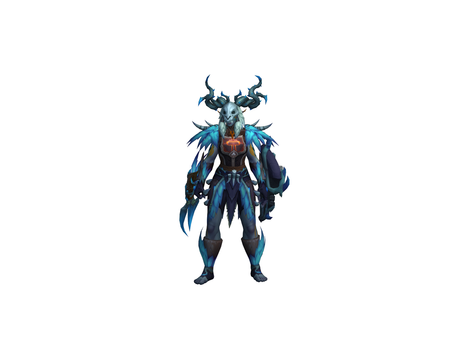 Sesasquall 3D character render