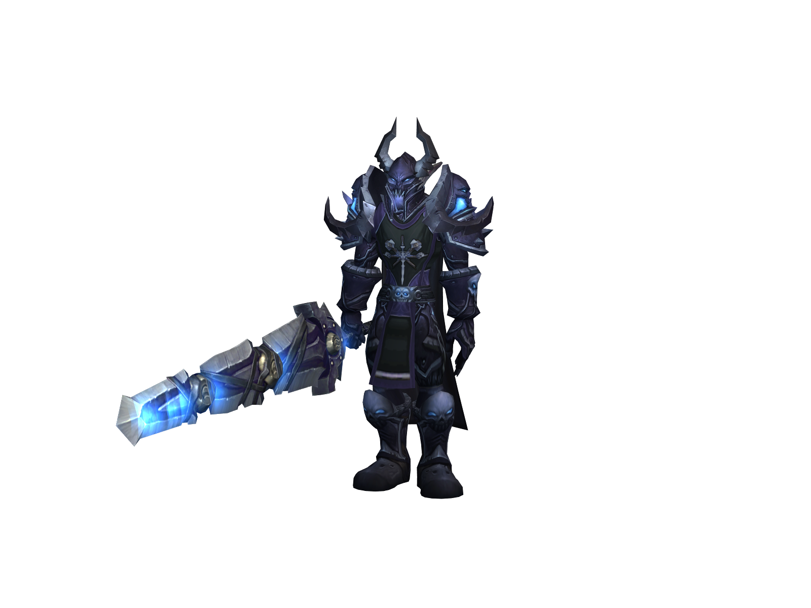 Chroms 3D character render
