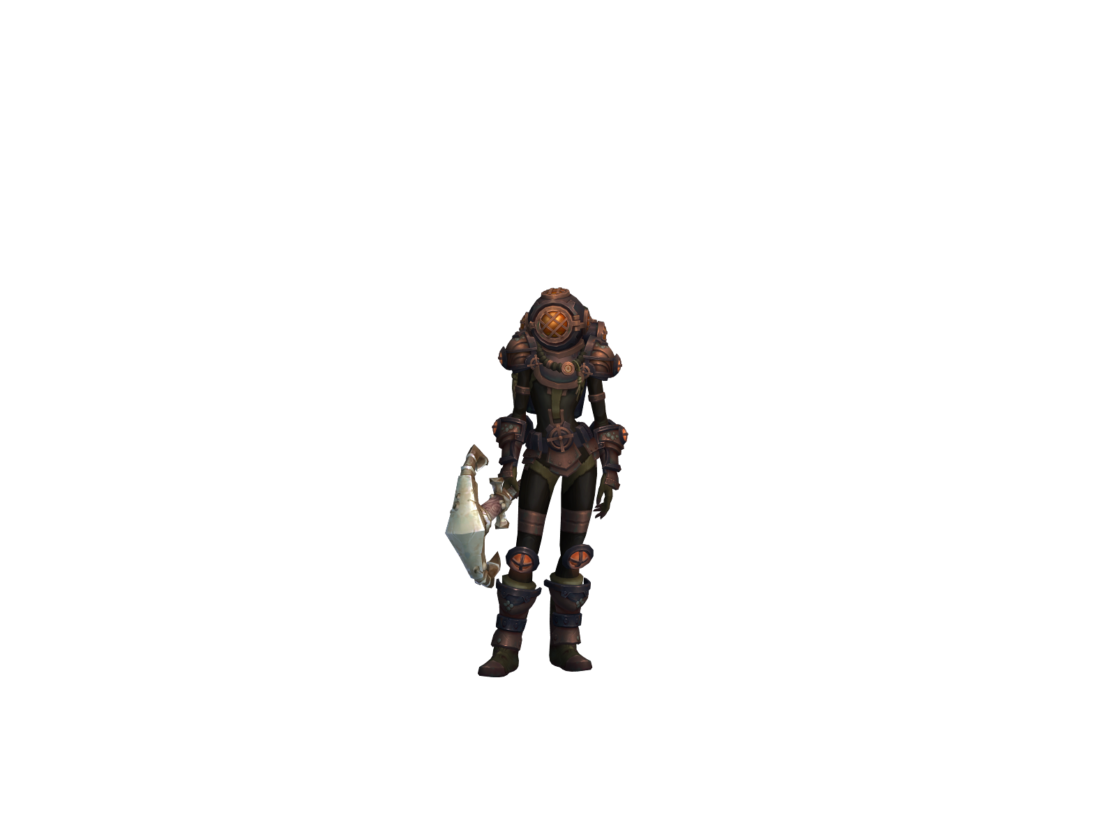 Cinnamonform 3D character render
