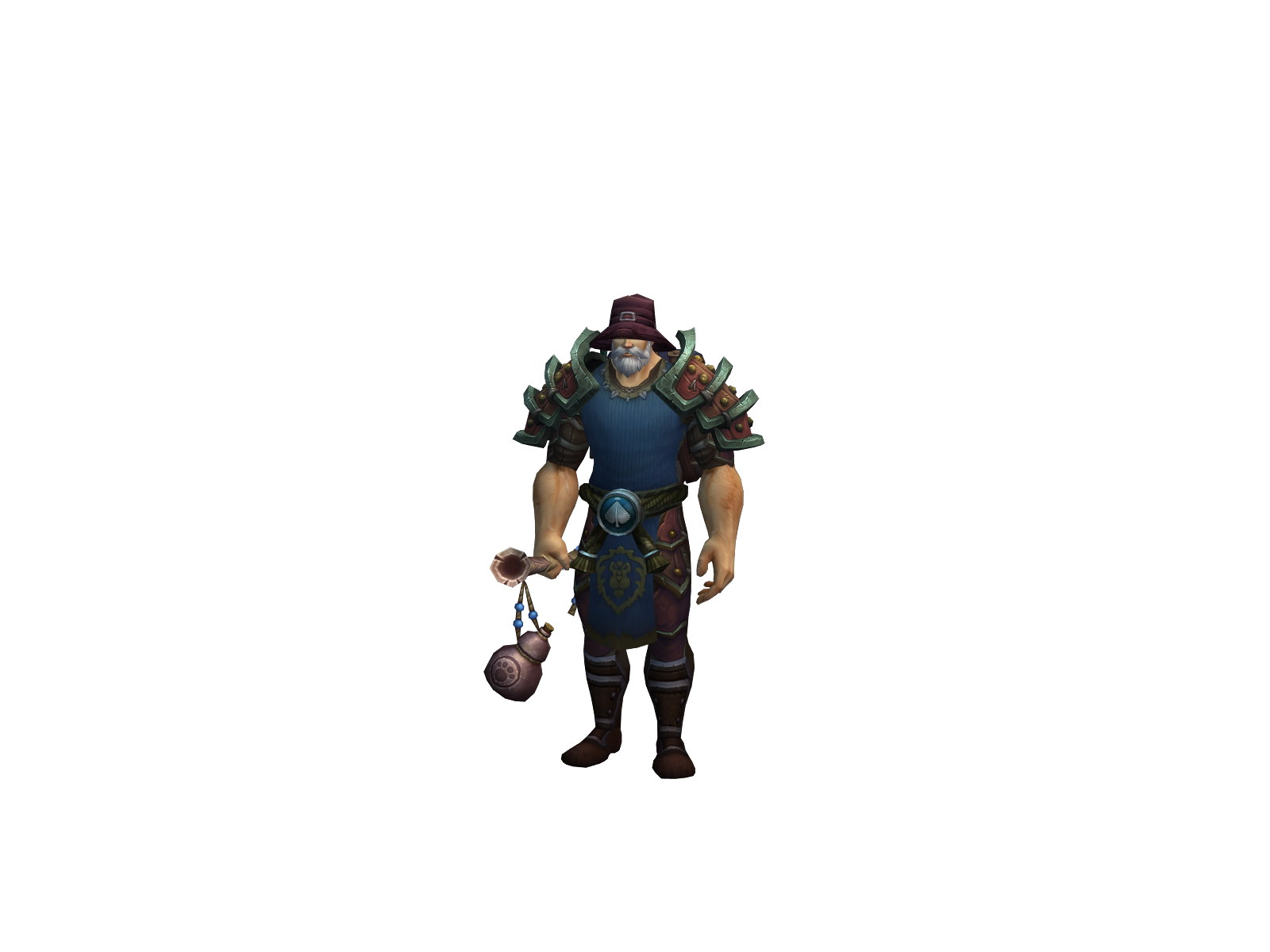 Lastsamurai 3D character render