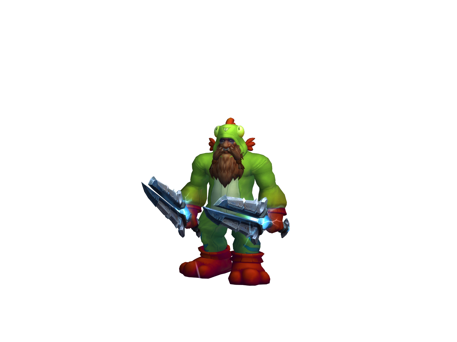 Stealtharu 3D character render
