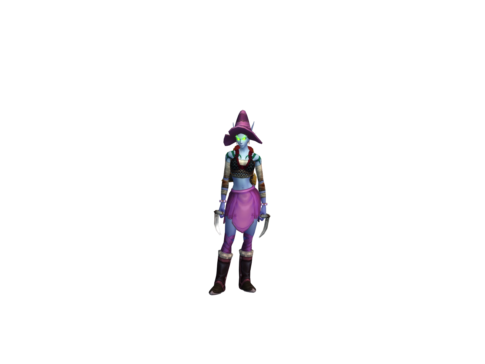 Ninatakill 3D character render