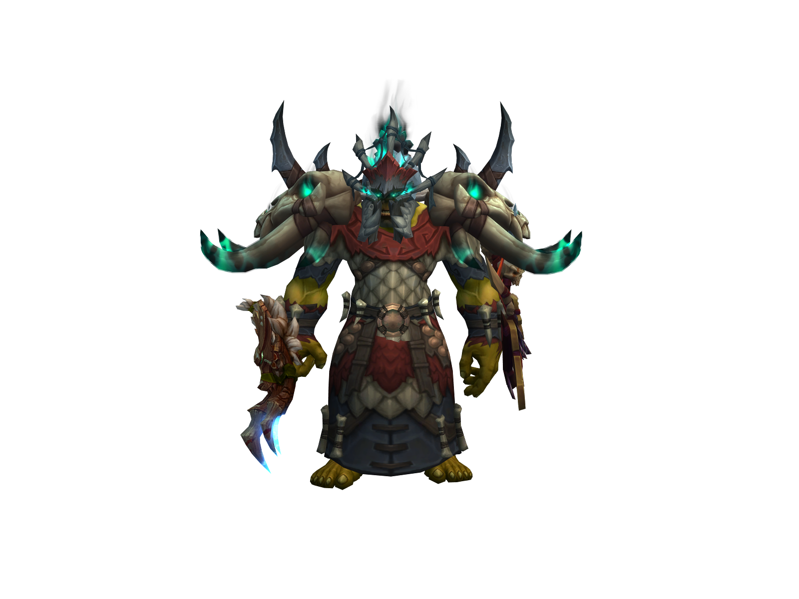 Hexuall 3D character render