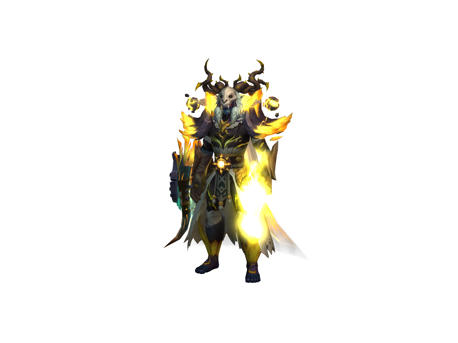 Osoktar 3D character render
