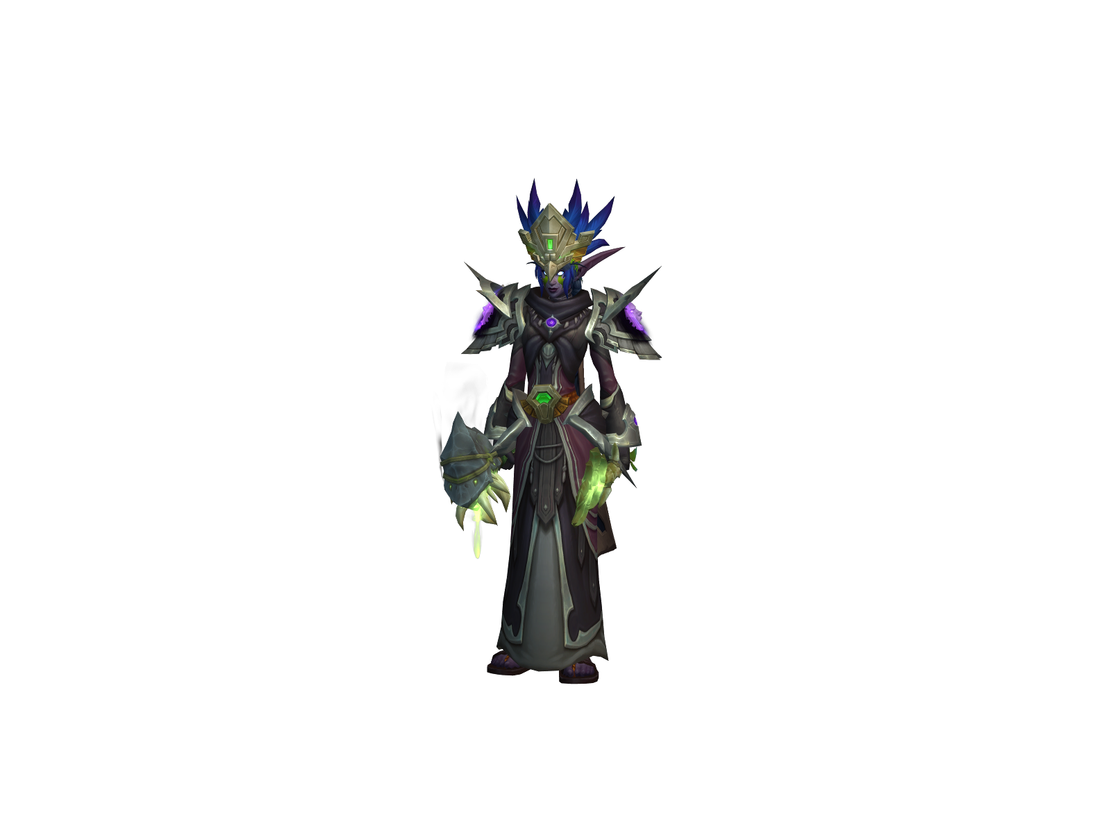 Bortthree 3D character render